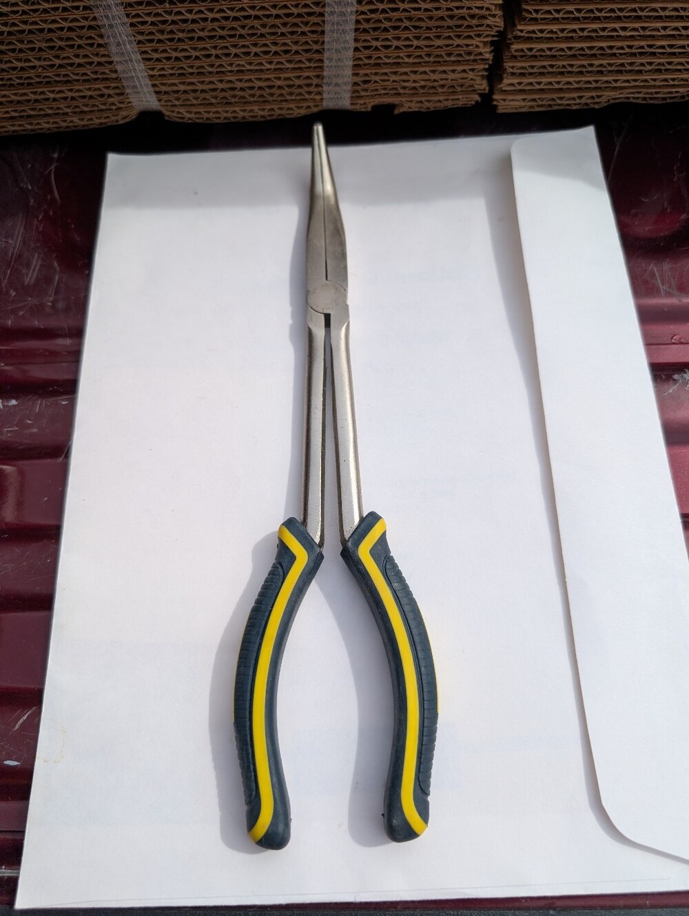 Mastercraft Long Nose Bent Pliers